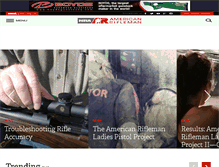 Tablet Screenshot of americanrifleman.org